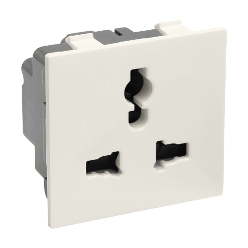 Legrand Britzy 2M Multistandard Socket, 6734 54